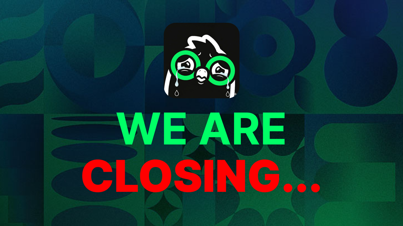 OluOlu — we are closing